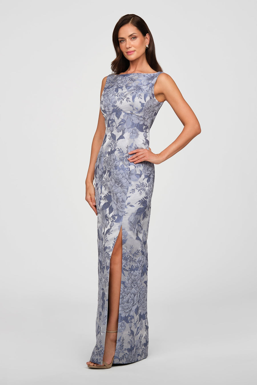 Everleigh Column Gown Kay Unger 55116341