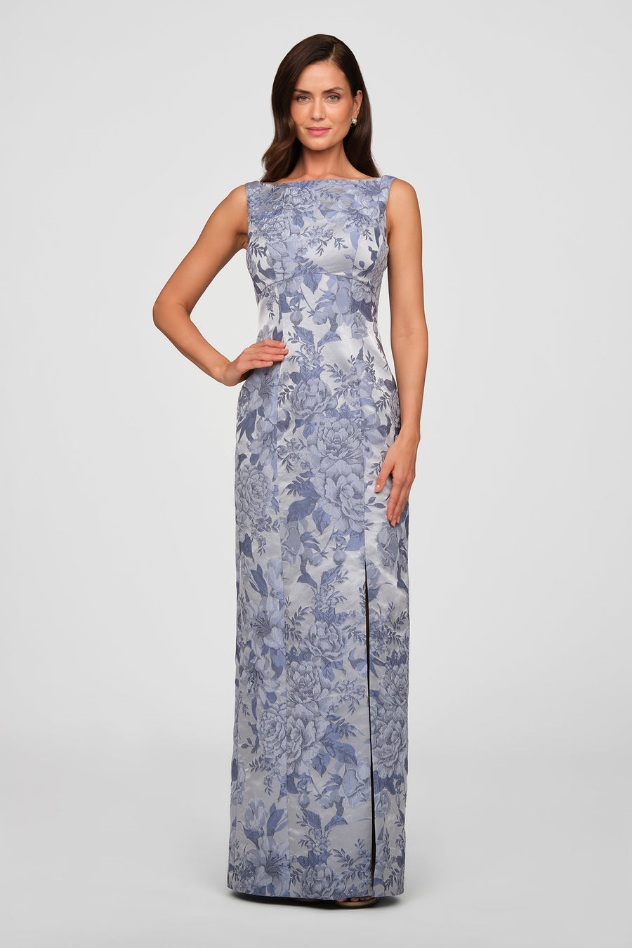 Everleigh Column Gown Kay Unger 55116341