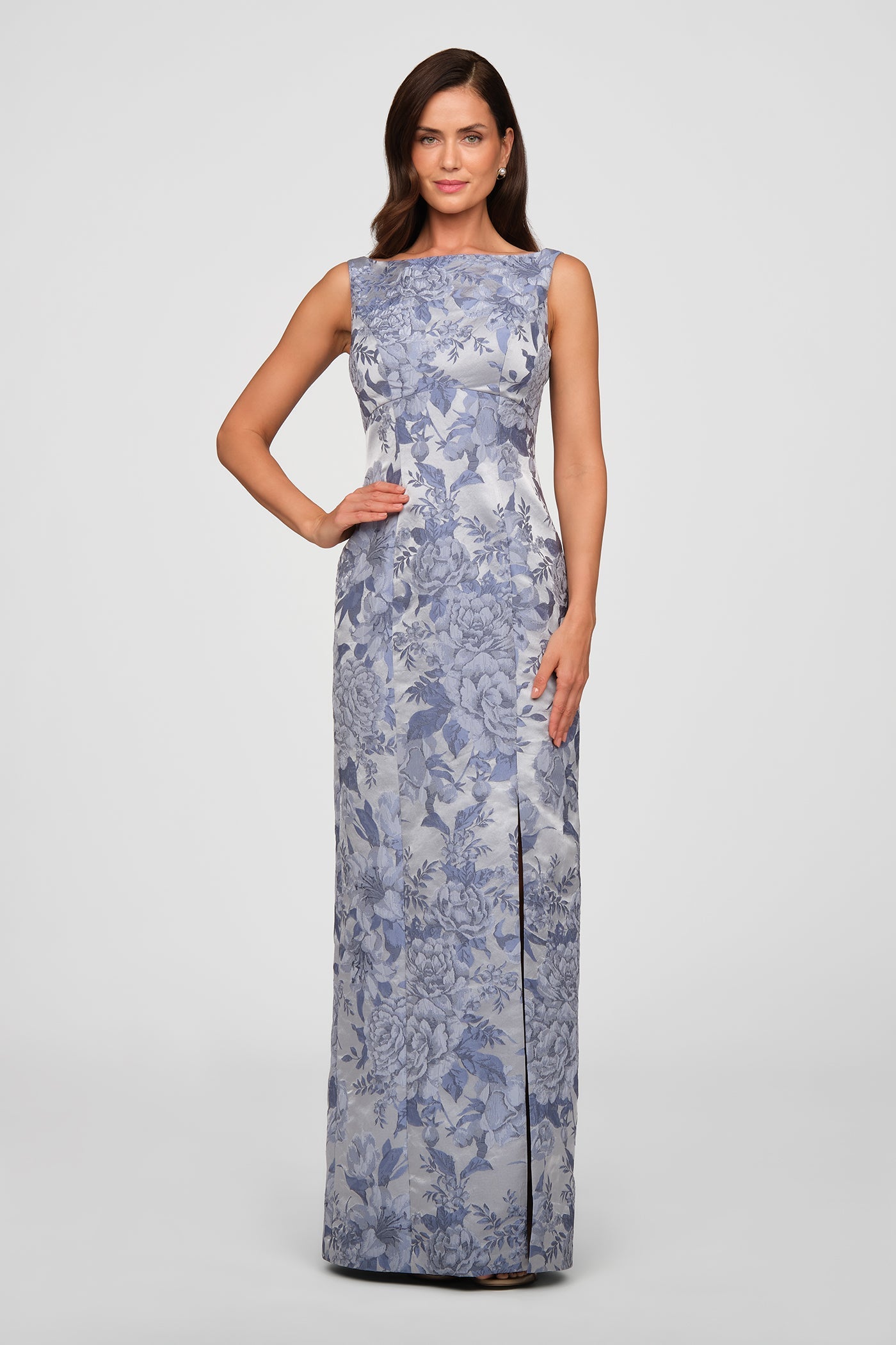 Everleigh Column Gown Kay Unger 55116341