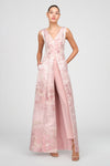 Metallic Jacquard Clark Jumpsuit Kay Unger 55411431