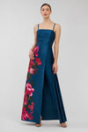 Aspen Walk Thru Jumpsuit in Blue Opal Multi — Kay Unger 55414598