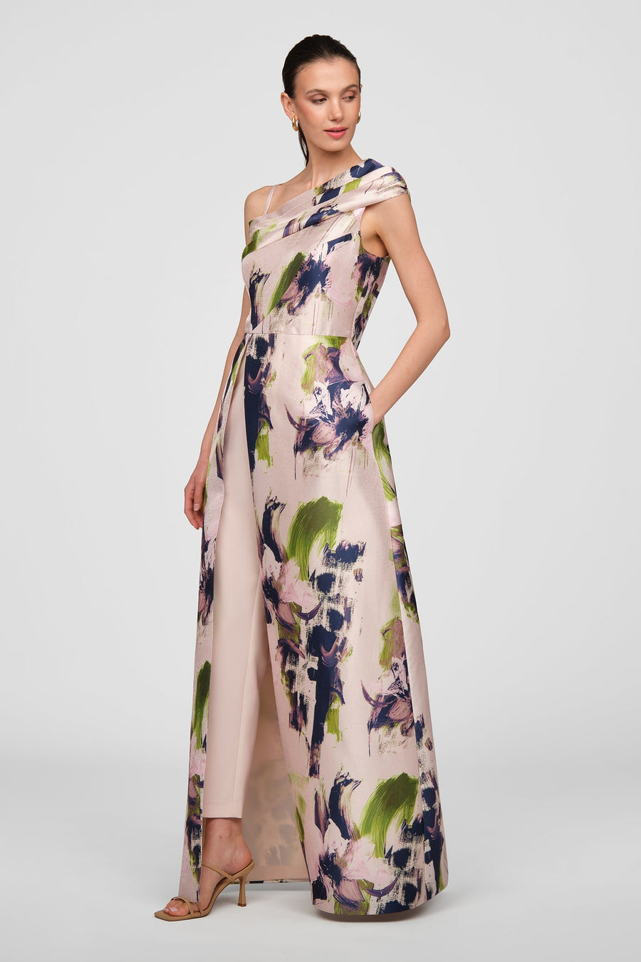 Whitely Walk Through Jumpsuit Kay Unger 55416180