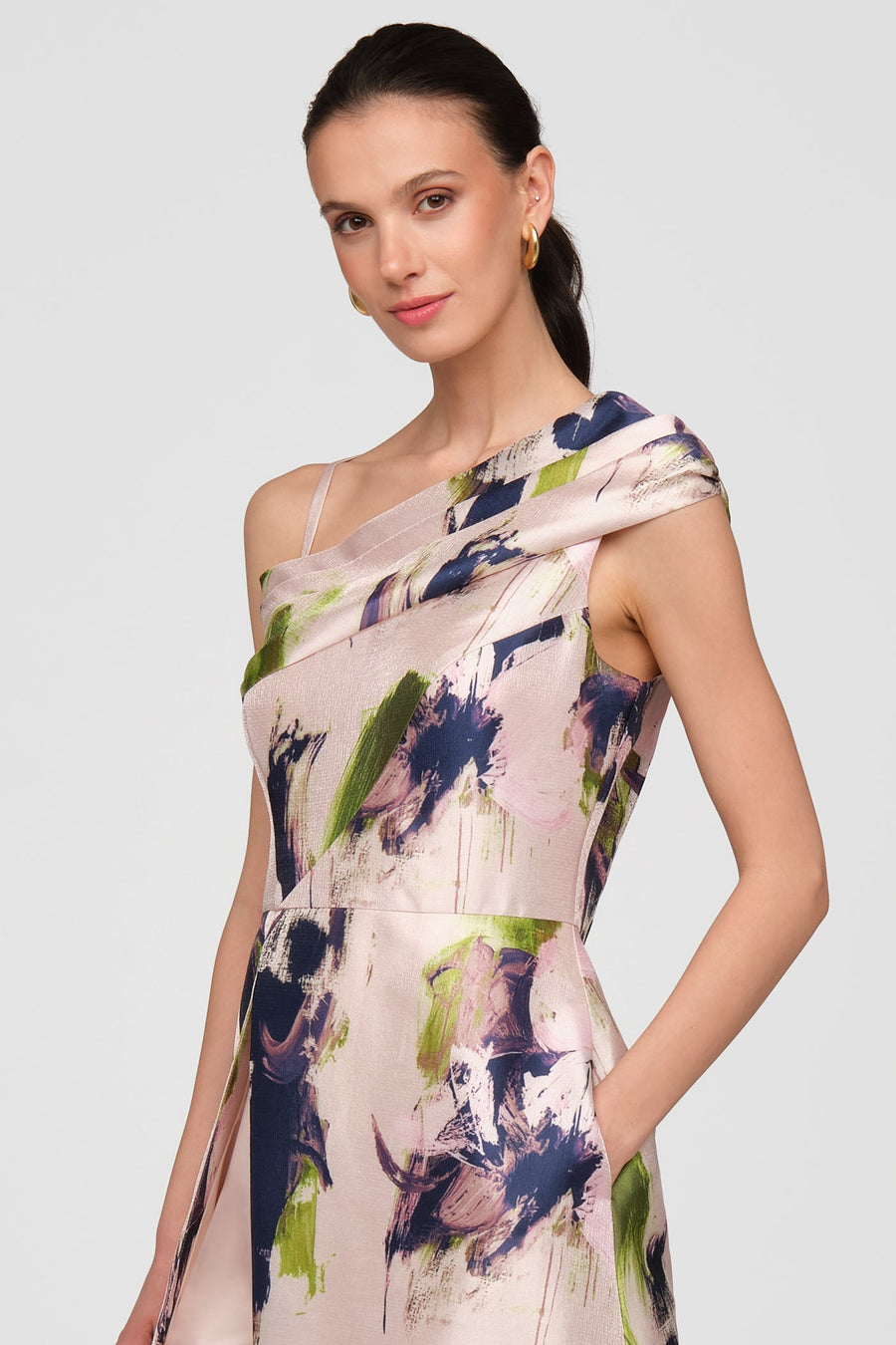 Whitely Walk Through Jumpsuit Kay Unger 55416180