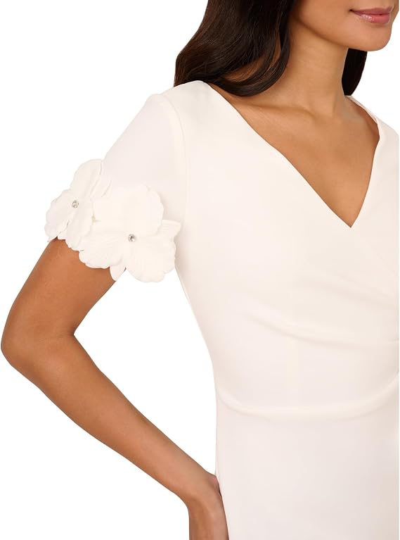 Wholesale Adrianna Papell AP1D105268 Short Scuba Bodycon Cocktail Dress