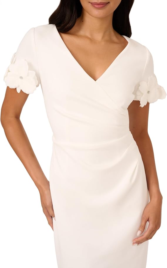Wholesale Adrianna Papell AP1D105268 Short Scuba Bodycon Cocktail Dress