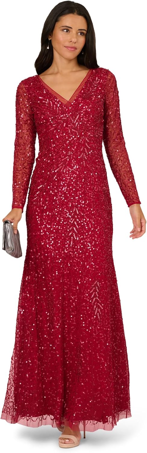Adrianna Papell AP1E211716 Cranberry