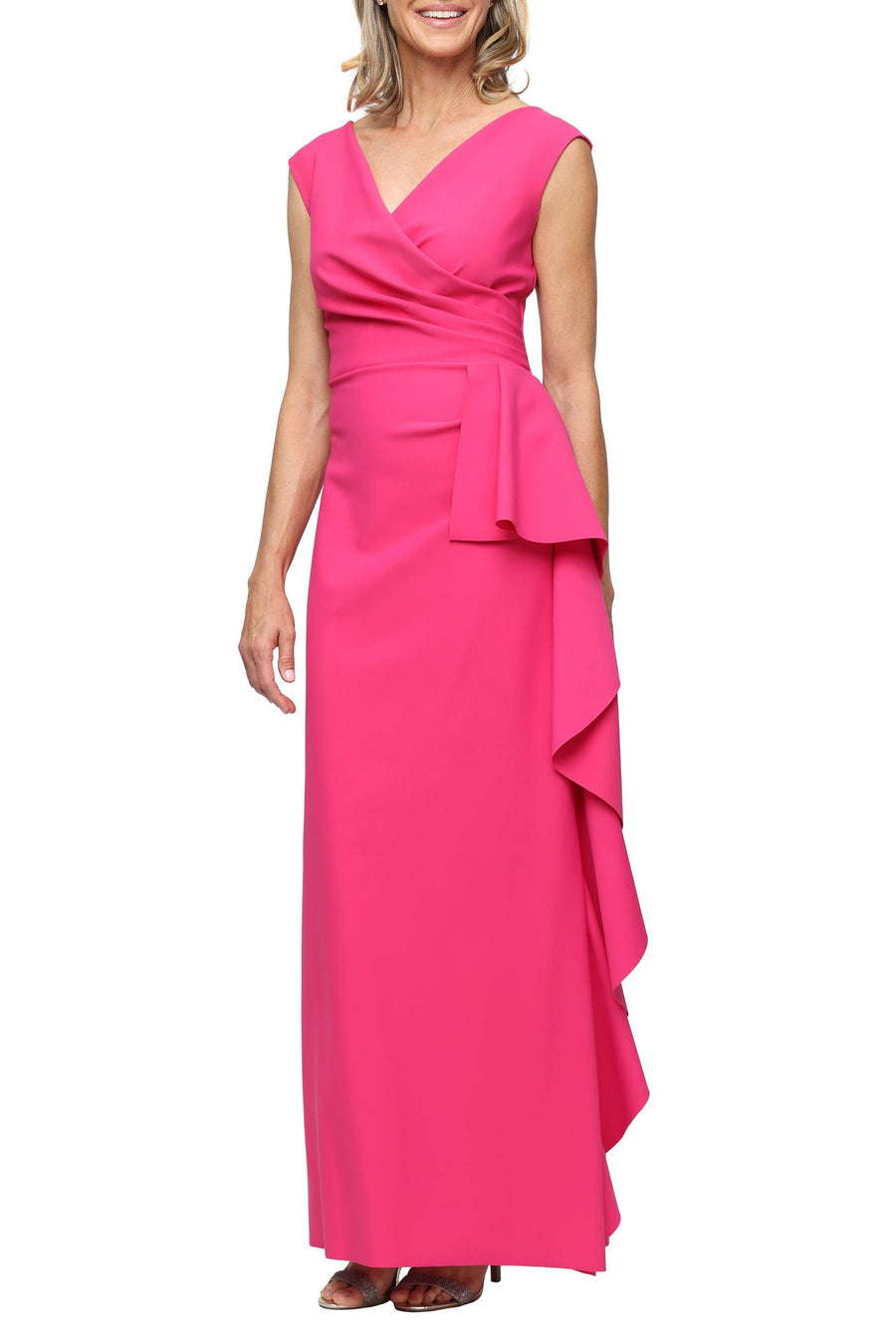 Long Sleeveless Contour Collection Dress Alex Evenings 8134480