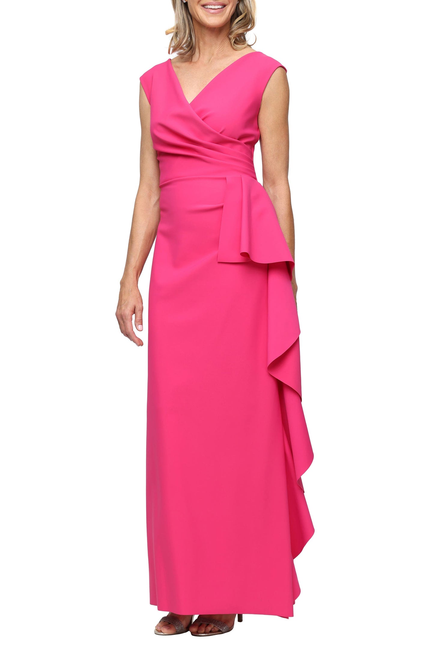 Long Sleeveless Contour Collection Dress Alex Evenings 8134480