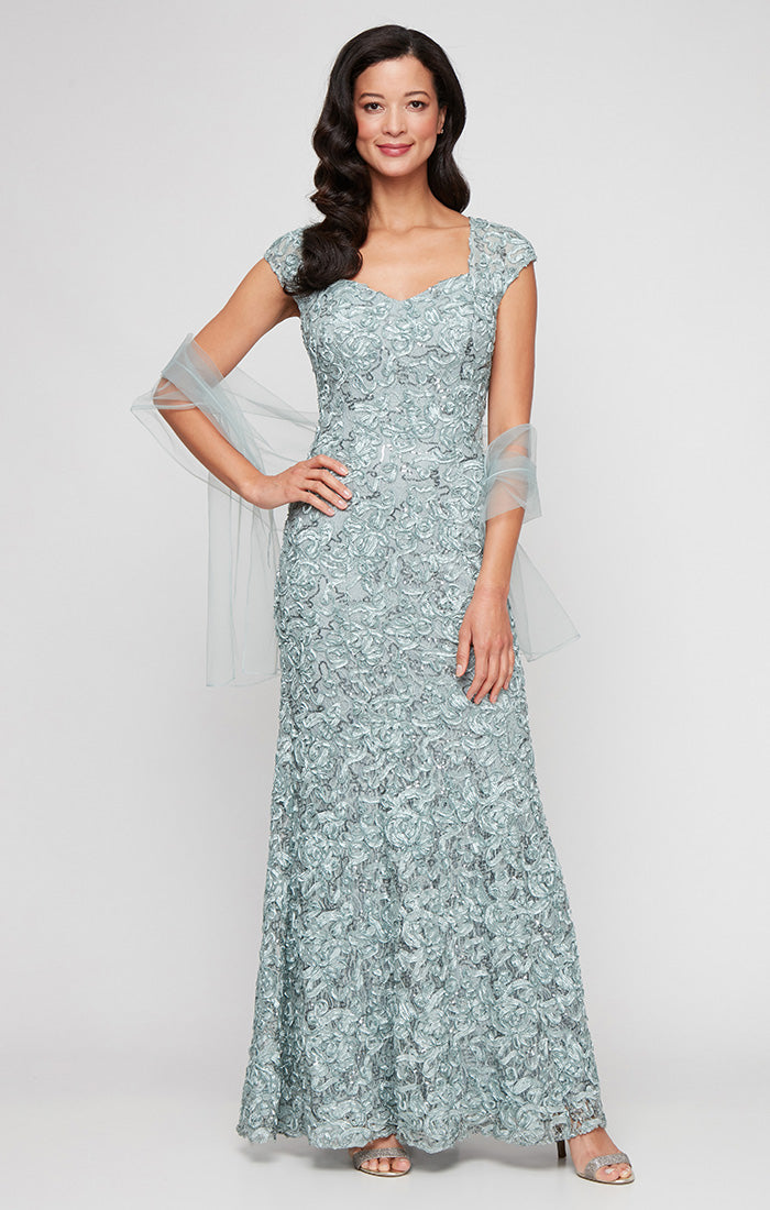 Wholesale Alex Evenings 81122588 Long Formal Evening Dress