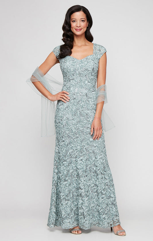 Wholesale Alex Evenings 81122588 Long Formal Evening Dress