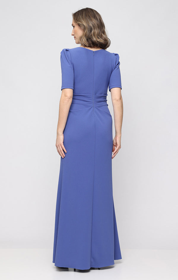 Long Stretch Crepe Dress Alex Evenings 8160597