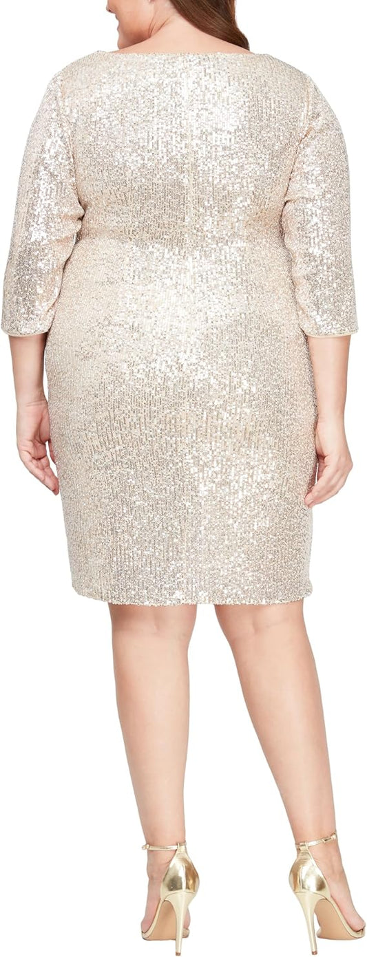 Alex Evenings 8496716 Plus Size Dress