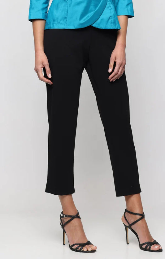 Stretch Crepe Slim Cropped Ankle Pant Alex Evenings 8460602