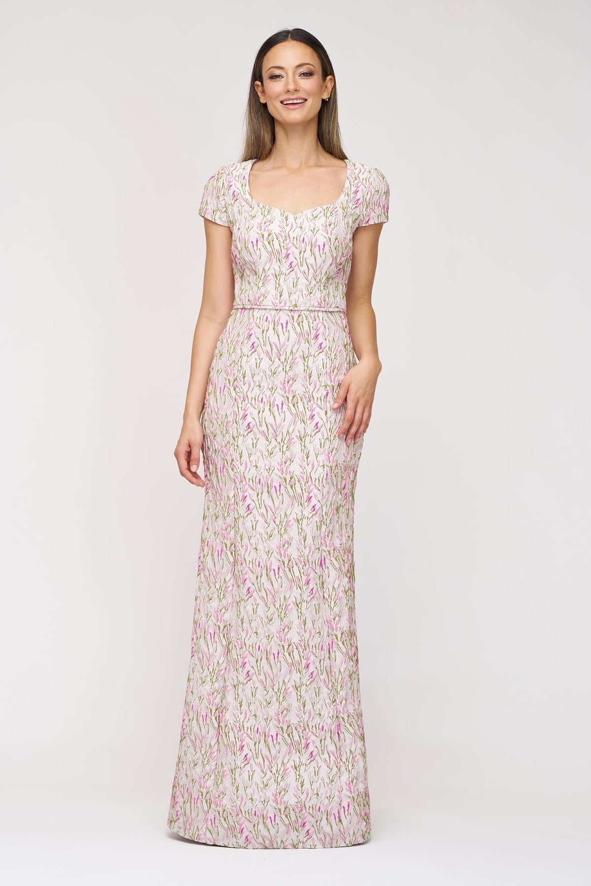 Floral Mermaid Gown JS Collections 86113578 Wholesale