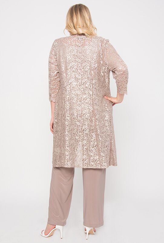 R&M Richards RM1993 Mother of the Bride Long Jacket Pant Suit