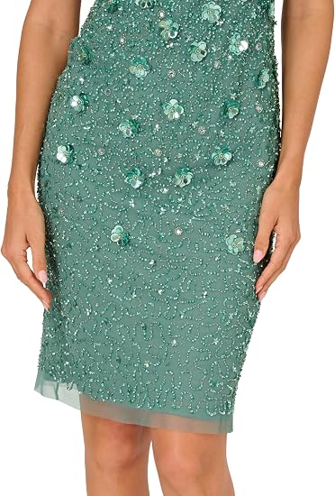 Wholesale Adrianna Papell AP1E207750 Short Beaded Cokctail Dress