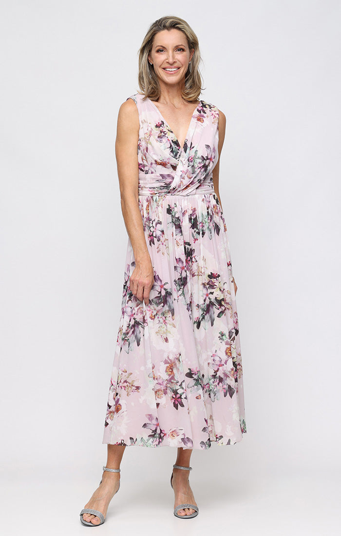Floral Print Formal Dress SL Fashions 9132149