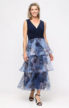 Floral Organza A Line Dress SL Fashions 9141230