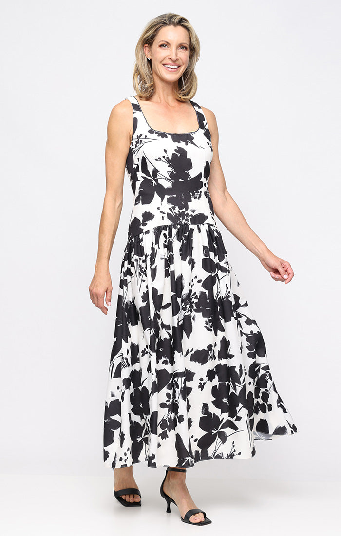Floral Print Dress Ignite 9162123