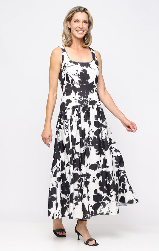 Floral Print Dress Ignite 9162123