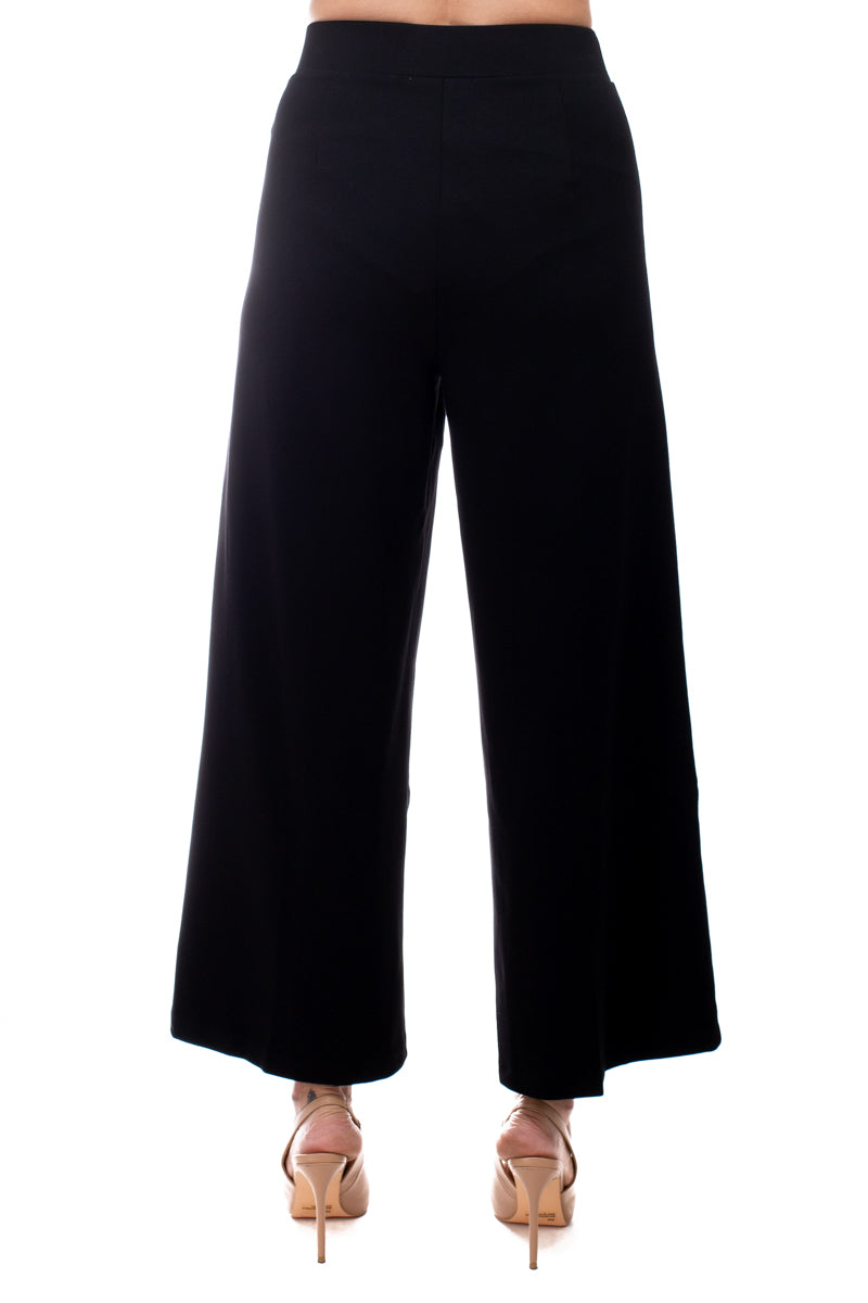 Adrianna Papell wide leg millennium pant - Wholesale - BLACK - Back 