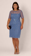 Adrianna Papell AD5E212761 French Blue, full-frame front view