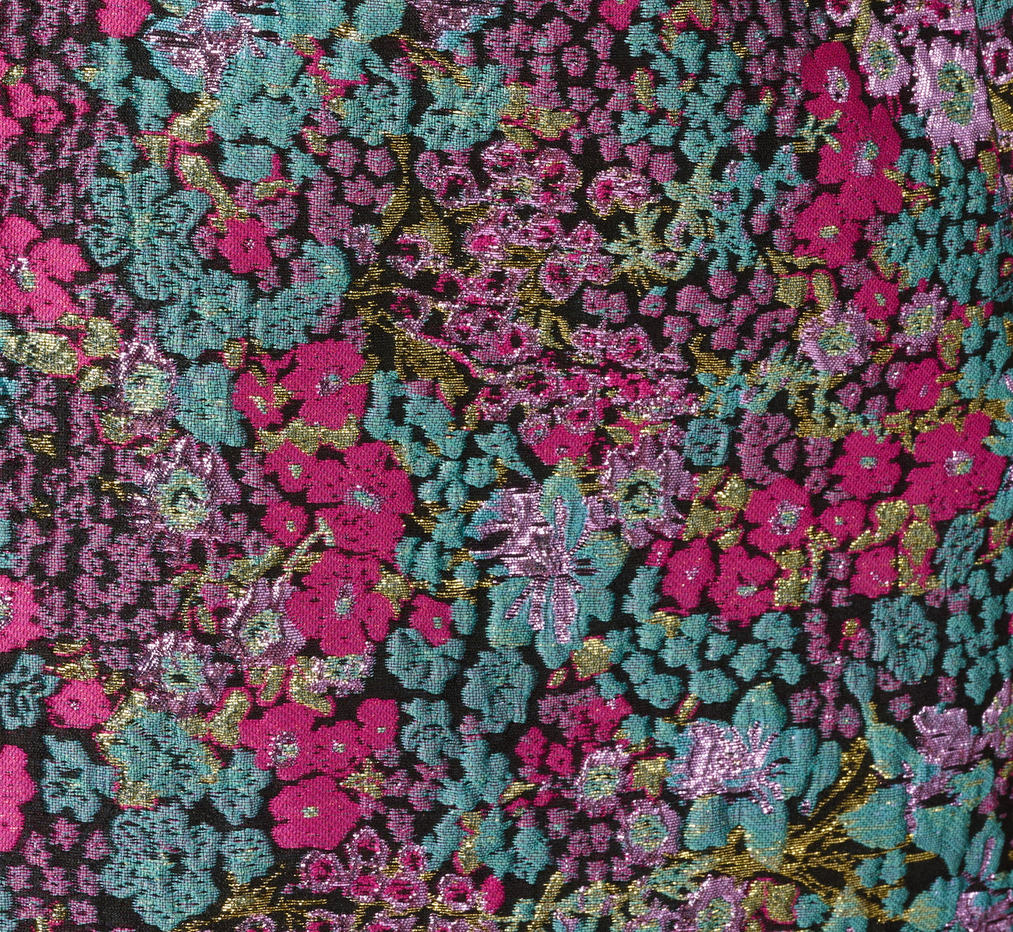 Strapless Metallic Floral Jacquard Mini Dress Adrianna Papell ADAE212638