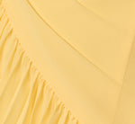 One Shoulder Pleated Flounce High Low Gown Adrianna Papell ADAE212845