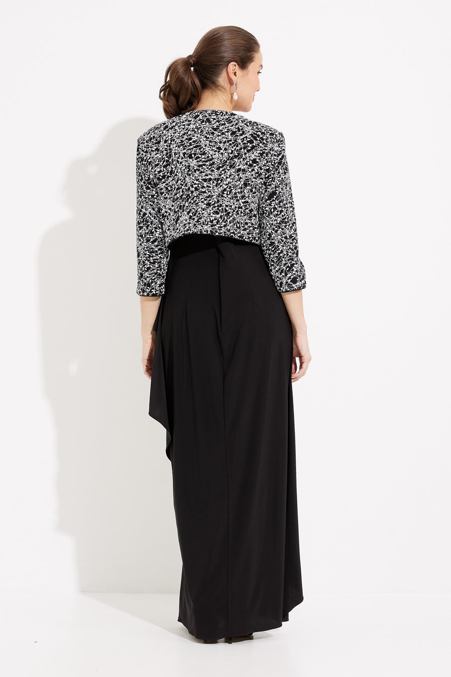 Long Empire Waist Bolero Jacket Dress Alex Evenings 1211421