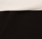 Three Quarter Sleeve Draped Combo Jumpsuit Adrianna Papell AP1D106067