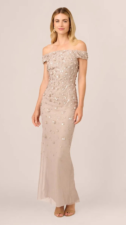 Adrianna Papell AP1E207584 Marble, verified full-length front view