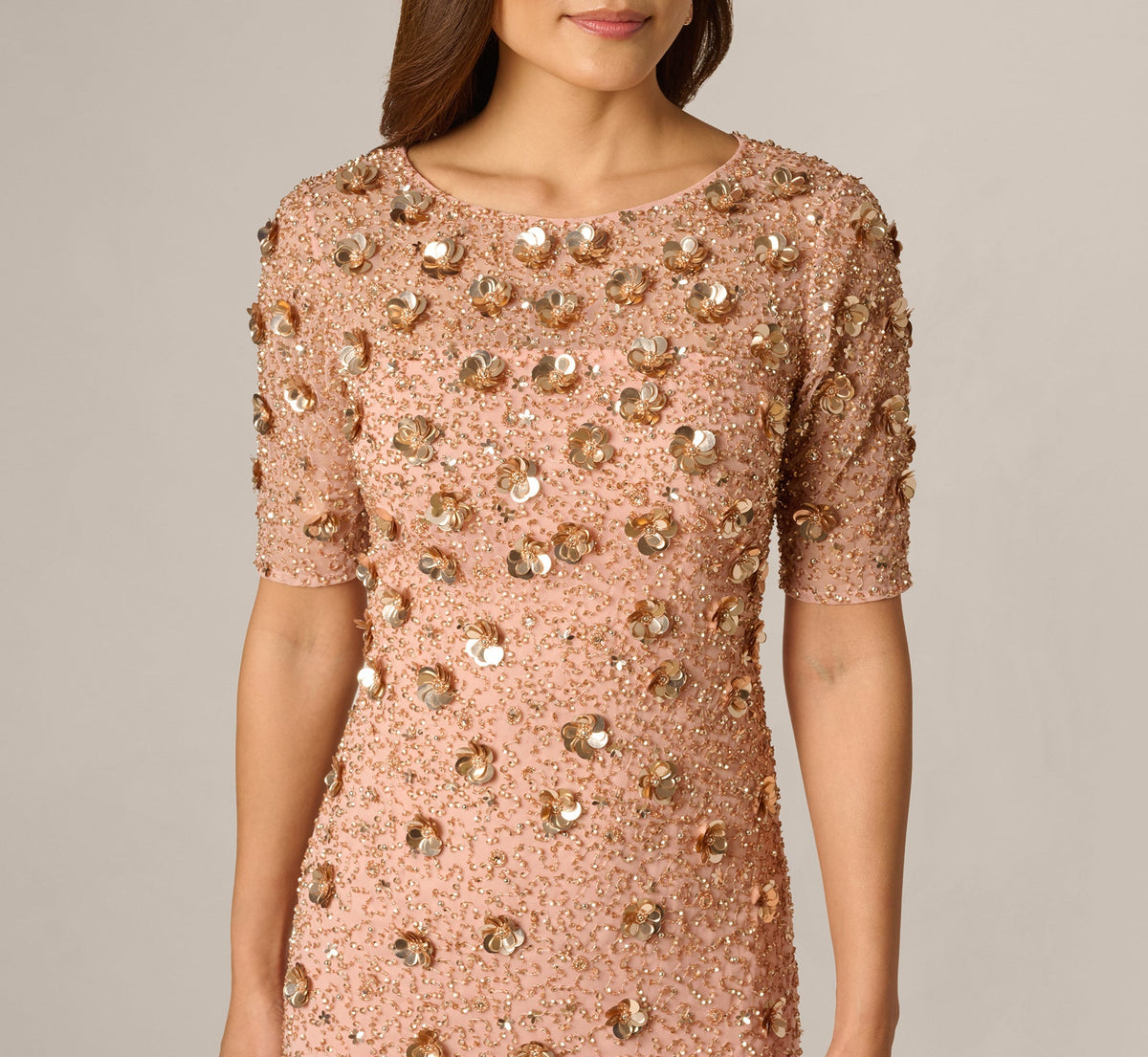 Wholesale Adrianna Papell AP1E207750 Short Beaded Cokctail Dress