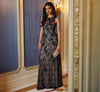 Beaded Lace Long Dress Adrianna Papell AP1E212298