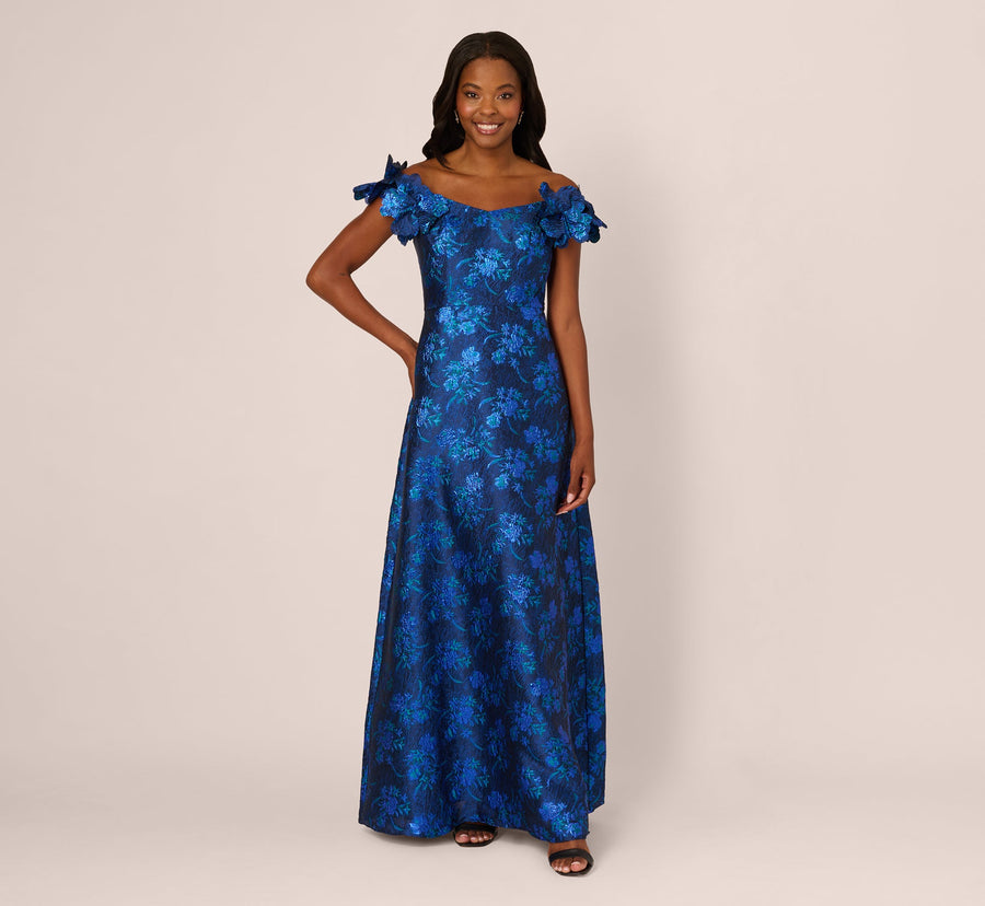 Adrianna Papell AP1E212479 - Navy Blue Multi