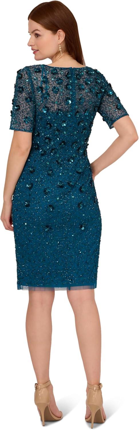 Wholesale Adrianna Papell AP1E207750 Short Beaded Cokctail Dress