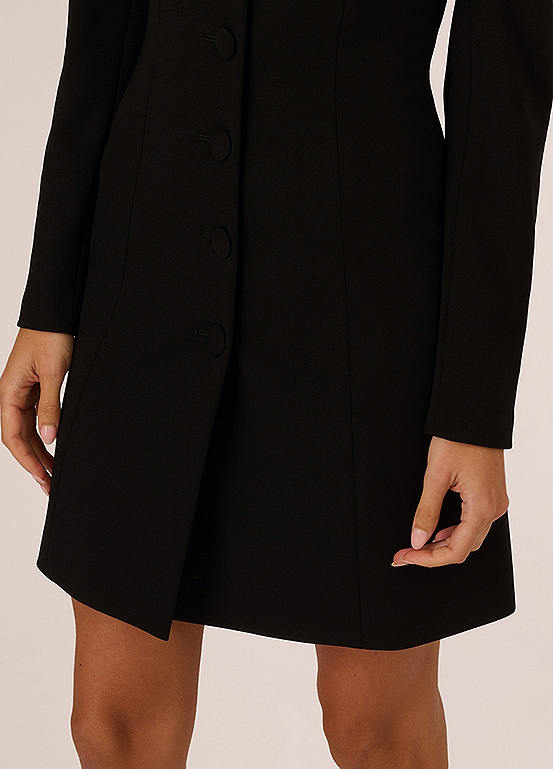 Adrianna Papell ADAE211744 Sweetheart Knee-Length Lace Cocktail Dress Jacket