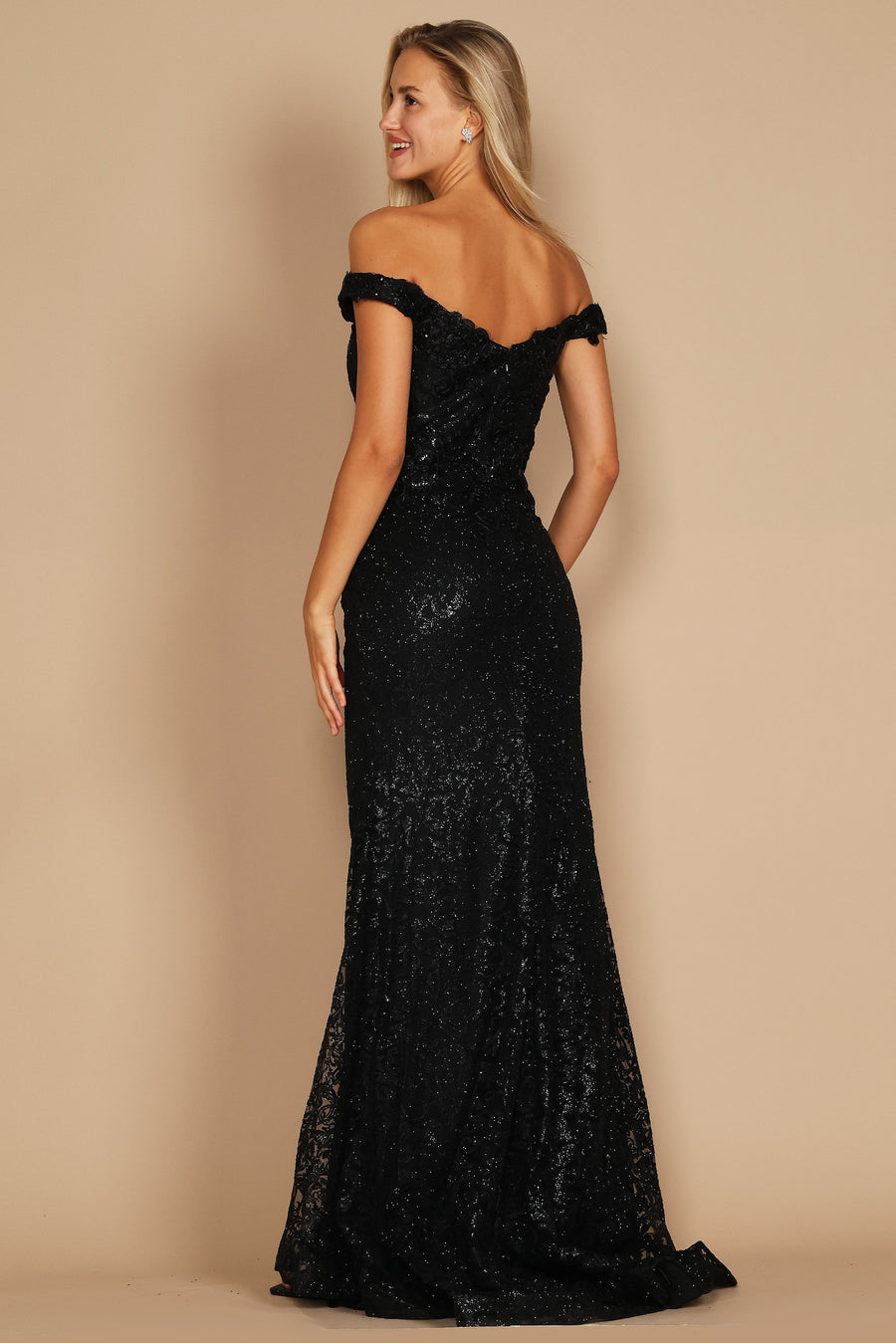 Evening Mermaid Fitted Evening Dress