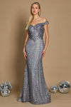 Evening Mermaid Fitted Evening Dress