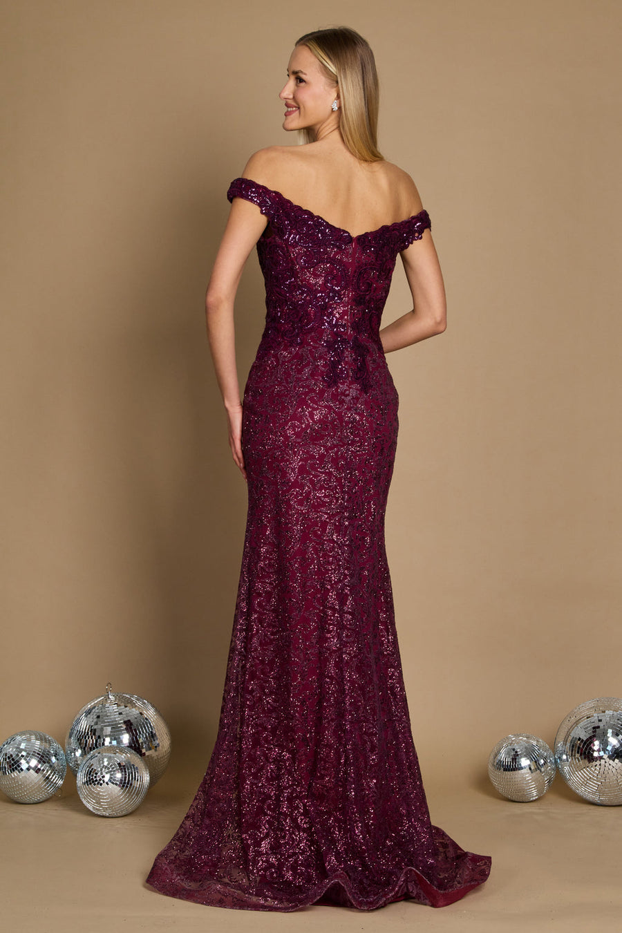Evening Mermaid Fitted Evening Dress