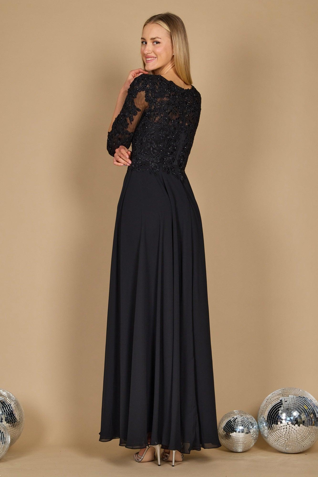 Floor Length Formal Mother of the Bride Dress