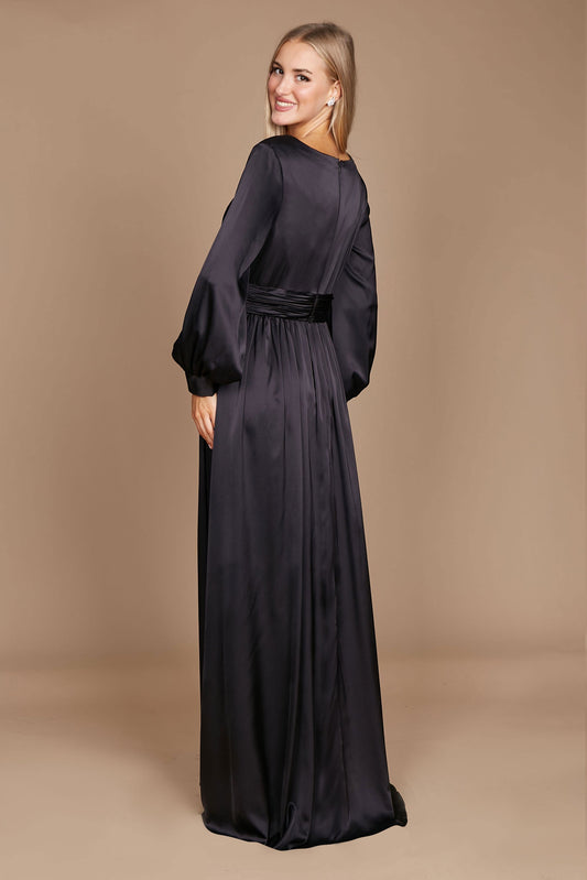 Floor Length Sleeve Formal Evening Party Dress