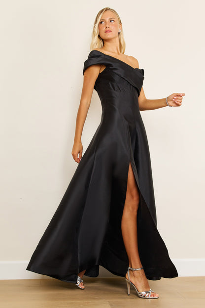 One Shoulder Floor Length Formal Ball Gown Dress
