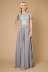 Mini Sleeve Mother Of The Bride Evening Dress
