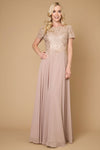 Mini Sleeve Mother Of The Bride Evening Dress