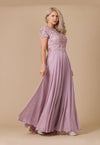 Mini Sleeve Mother Of The Bride Evening Dress