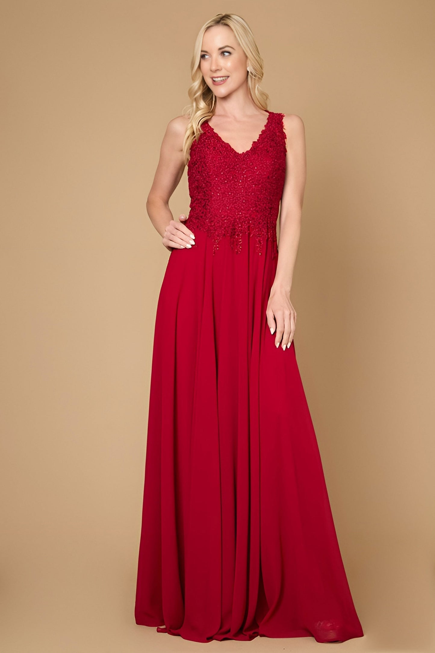 Floor Length Formal Dress Plus Size Evening Gown