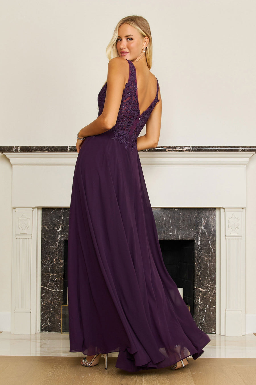 Floor Length Formal Dress Plus Size Evening Gown