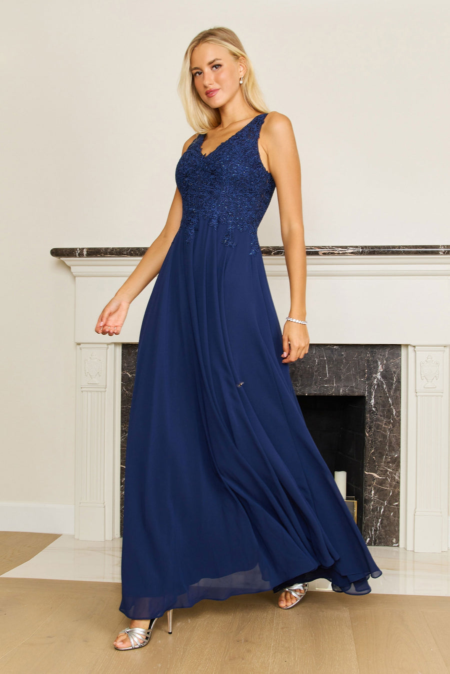 Floor Length Formal Dress Plus Size Evening Gown