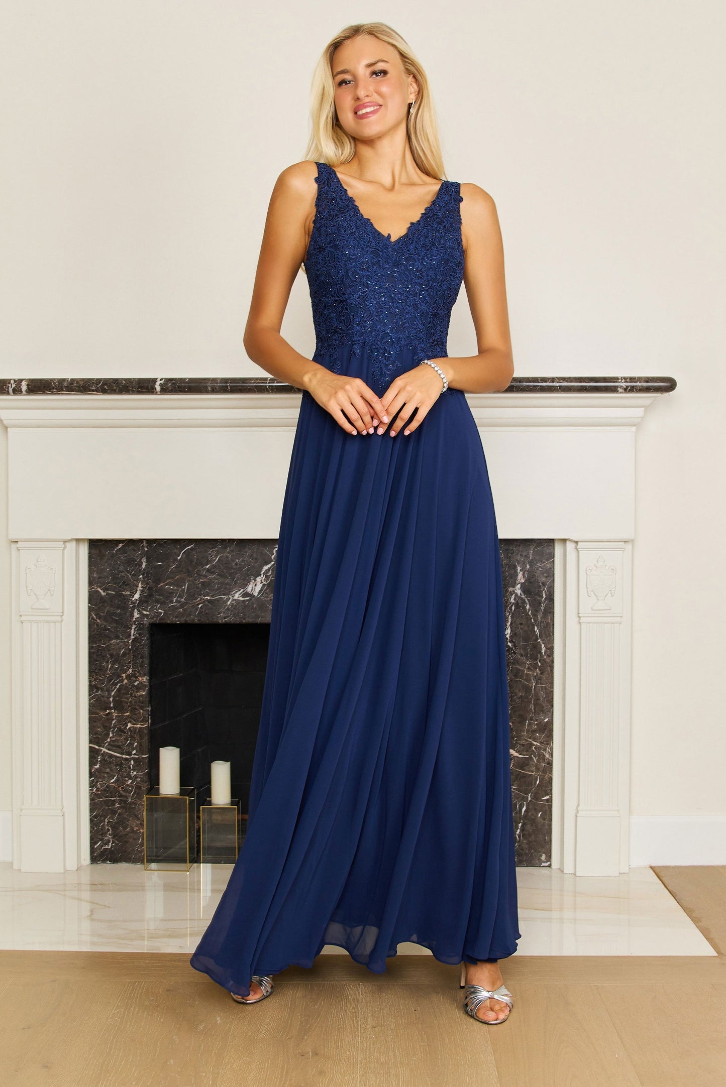 Floor Length Formal Dress Plus Size Evening Gown