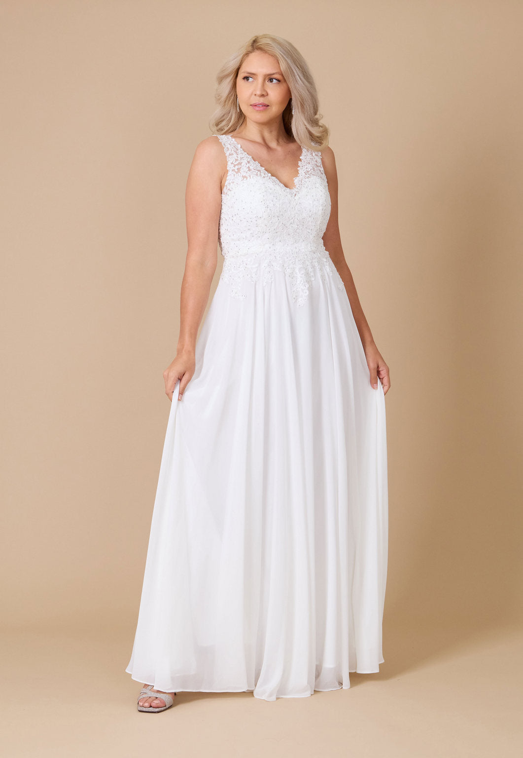 Floor Length Formal Dress Plus Size Evening Gown